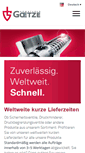 Mobile Screenshot of goetze-armaturen.de